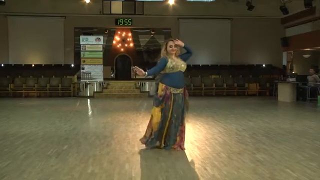 ШВТ "Зейнаб" Dance Fest 17.03.18.Cиньоры1.Соло.Табла.Начинающие.2 место.Протасова Ольга. смотреть онлайн