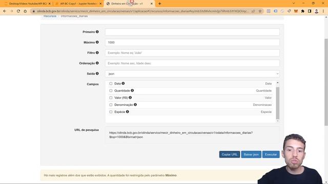 API do Banco Central com Python - APIs com Paginação смотреть онлайн