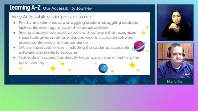 Learning A-Z: A Case Study of Our Accessibility Journey - axe-con 2022 смотреть онлайн