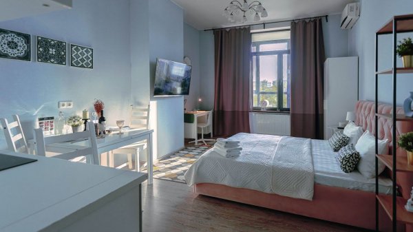 Aquamarine Апарт-отель La-Lapart ЖК Савёловский #аренда  #арендамосква  #квартираваренду