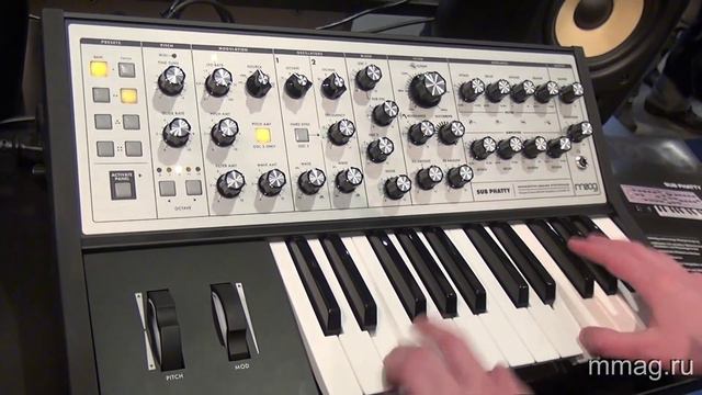 Mmag.ru: Moog Sub Phatty @ Musikmesse 2013