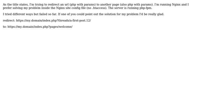 DevOps & SysAdmins: nginx url rewrite (php with parameters) смотреть онлайн