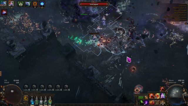 POE 3.22 Hexblast saboteur 100% delirium cemetery смотреть онлайн