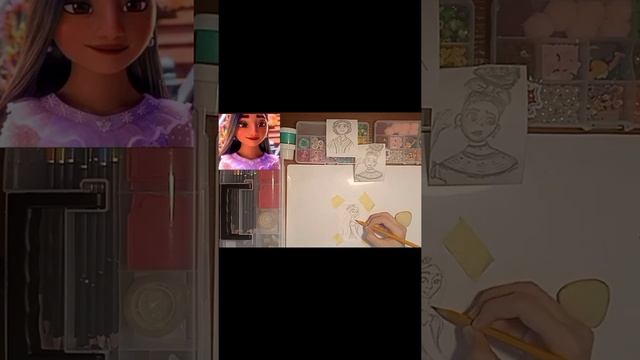 Как нарисовать Изабеллу Мадригаль ? смотреть онлайн