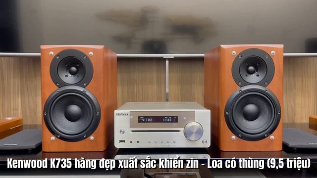 Kenwood K735 hàng đẹp xuất sắc khiển zin - Loa có thùng (9,5 triệu) смотреть онлайн