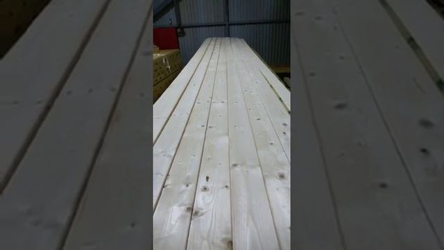 Вагонка колхозница в упаковке. Сорт "АВ". Ель. Размер 16х110х6 м смотреть онлайн
