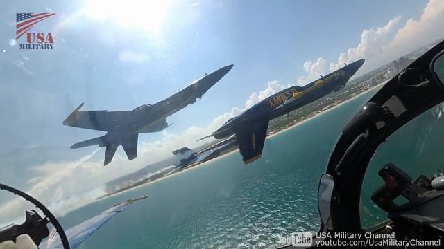 Mega Awesome Airshow “Blue Angels 2021” All F/A-18Super Hornet смотреть онлайн