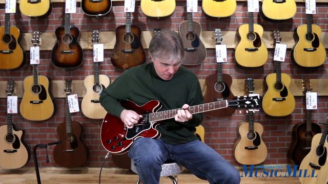 2020 Gibson CS-336 Mahogany Cherry Walnut - DEMO смотреть онлайн
