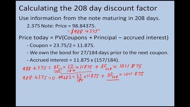 Inv L11 Bond Pricing via Bootstrapping смотреть онлайн