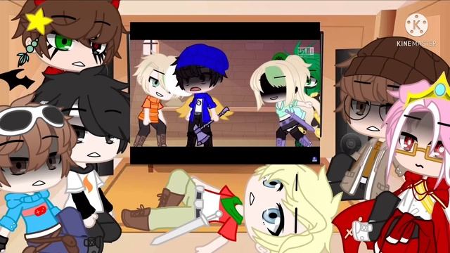 Mcyt react to dream||part 1||gacha club смотреть онлайн