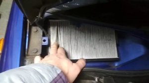 Замена Салонного фильтра Калина 1118