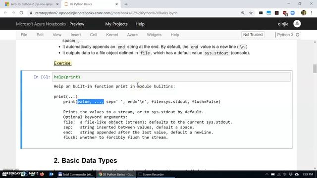 02 Python Basics (1) смотреть онлайн