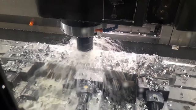 hardox 500 drilling, 43mm drill on mazak vtc 500 смотреть онлайн