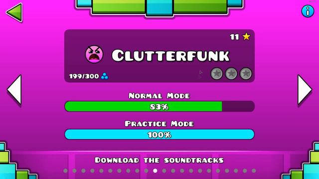 ДИКИЙ КЛАТЕРФАНК И ЧИЛЛОВЫЙ ФИНГЕРДЭШ!!! ► Geometry Dash #10 смотреть онлайн