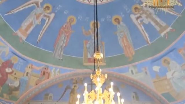 Архиерейская литургия в Дальне-Давыдовском монастыре, 19 марта 2016 года. смотреть онлайн