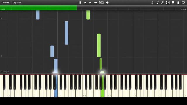 Raffaello | Piano Tutorial | Synthesia смотреть онлайн