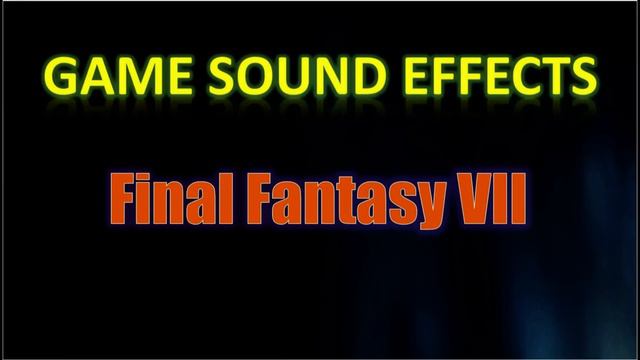 Final Fantasy VII Sound Effects - Spell: Reflect смотреть онлайн