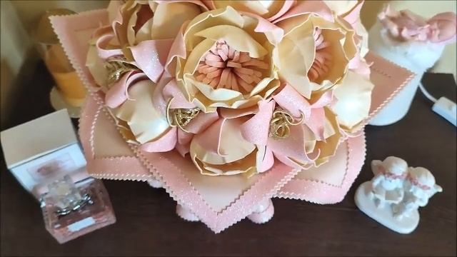 Светильник,,Пионы Корал Шарм,,ручная работа из изолона.ОБЗОР!!! смотреть онлайн