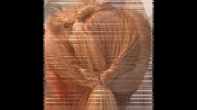 Детская оригинальная прическа в школу. Прически на длинные волосы смотреть онлайн