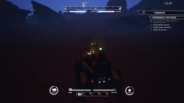 JCB Pioneer Mars Hydroponics labs - Emergency Rations Mission - JCB Pioneer mars tutorial смотреть онлайн