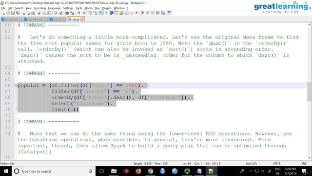 Big Data on Spark Tutorial for Beginners [Part 23] Spark - How to Read Parquet File | Great Learnin смотреть онлайн
