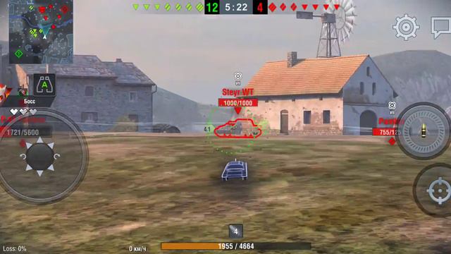 WZ-120-1G FT/ САМЫЙ ЛУЧШИЙ ТАНК ДЛЯ ФАРМА / РЕЖИМ БИГ БОСС Wot Blitz смотреть онлайн