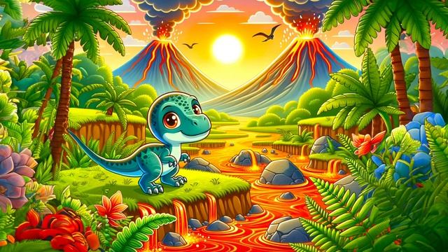 Dinosaur Bedtime Story For Toddles ? Lila and The Dino Star смотреть онлайн