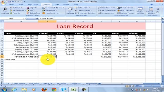 Defines Name, Name Manager in worksheet | excel tutorial | Lecture 19 смотреть онлайн