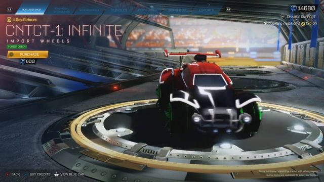 ROCKET LEAGUE ITEM SHOP - Crimson Infinium Exotic Wheels - 12.10.21 смотреть онлайн
