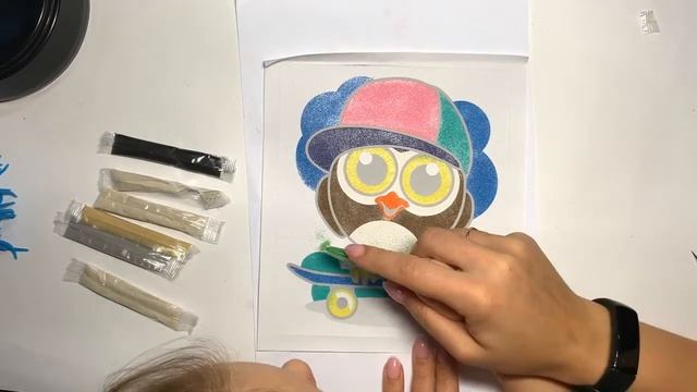 Рисование песком, видео для детей! смотреть онлайн