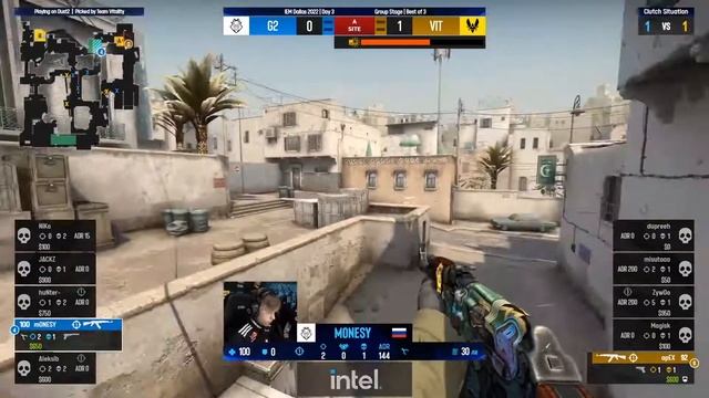 m0NESY 1v2 Clutch Vs ZywOo & apEX смотреть онлайн