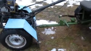 самодельный мотоблок 3