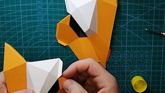 Как сделать тигра из бумаги своими руками легко смотреть онлайн