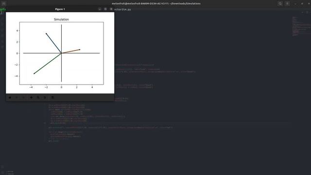 Sum of 3 vectors simple simulation смотреть онлайн