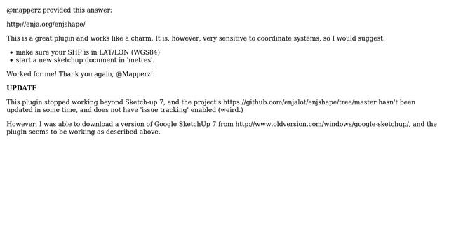 GIS: How do you import a .SHP into Sketch-Up? (3 Solutions!!) смотреть онлайн