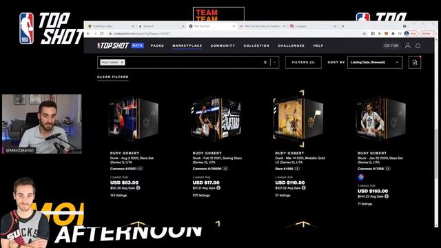 Afternoon Marketplace: Tuesday Turnover! 10 Players I'm selling! смотреть онлайн