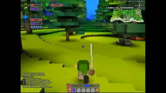 Cube World часть 1 - (много всего)