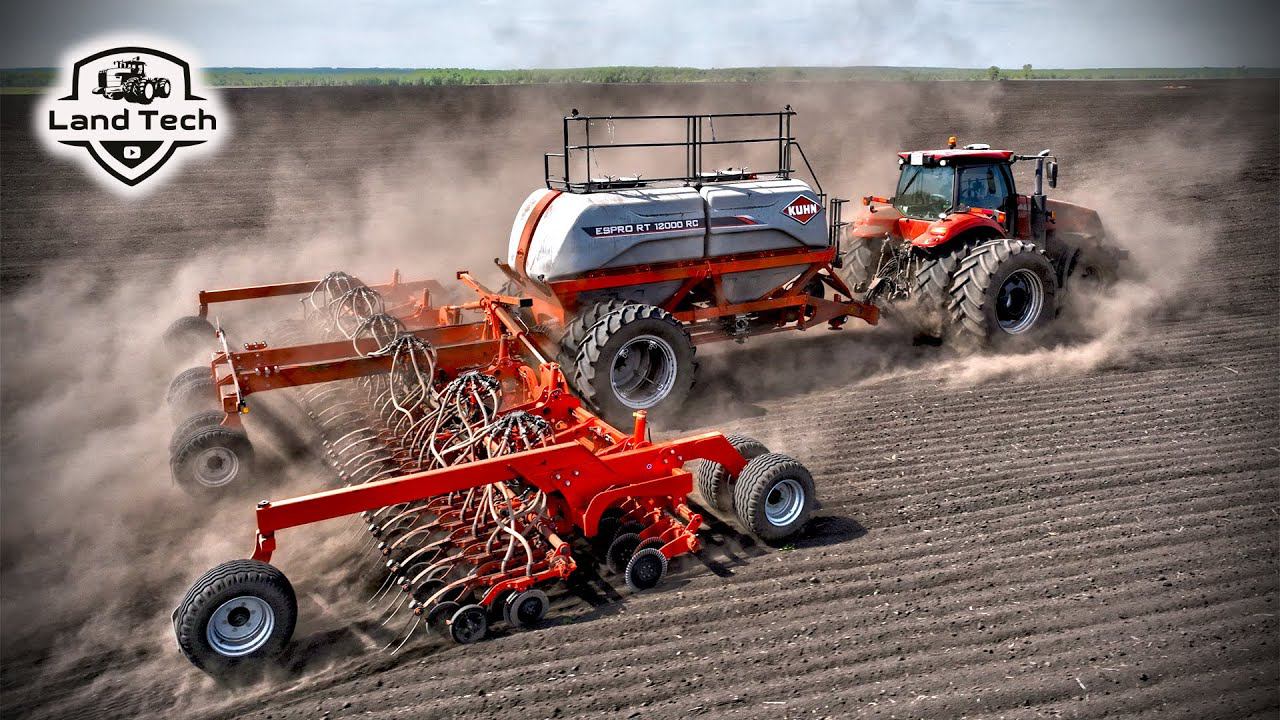 НОВАЯ СЕЯЛКА KUHN ESPRO RT 12000 RC И ТРАКТОР CASE MAGNUM 340 В ДЕЙСТВИИ! НОВАЯ АГРО ТЕХНИКА! смотреть онлайн
