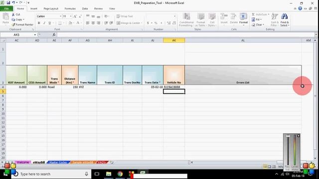 How to create JSON file for Bulk E Way Bill in excel смотреть онлайн
