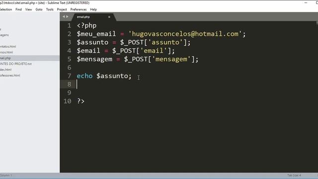 Programação WEB - Aula 14 - Recebendo valores com PHP смотреть онлайн