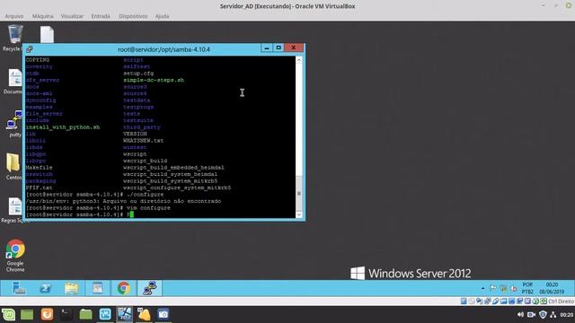 Como instalar Python 3 e corrigir caminho "/usr/bin/env : python3 " do samba4 смотреть онлайн