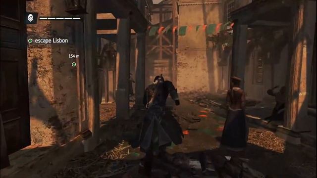 The 1755 Lisbon Earthquake - Assassin's Creed Rogue Gameplay смотреть онлайн