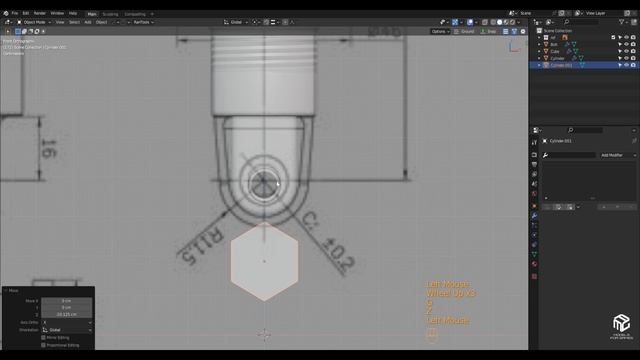 Suspension | Подвеска | Highpoly | Уроки Blender3D | Tutorial Blender | Путь в Gamedev | 3D смотреть онлайн