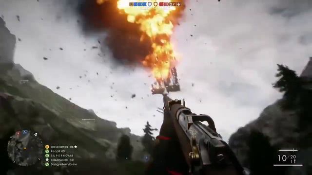 Battlefield 1 - Crazy Airship Tornado Glitch Gameplay (2016) смотреть онлайн