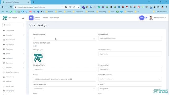 PosTwinkle - POS with Inventory Management - PHP, Laravel, React JS смотреть онлайн