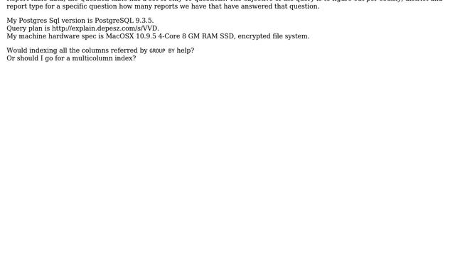 Databases: Multi table GROUP BY query optimisation смотреть онлайн