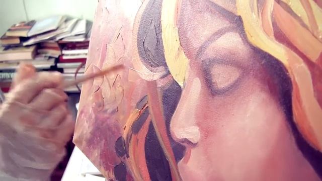 Мастер класс по масляной живописи с Любой Дикер 22.03.14 смотреть онлайн