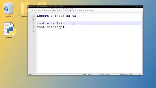 Fenster, Label, Button erstellen | Python Tutorial #20 смотреть онлайн