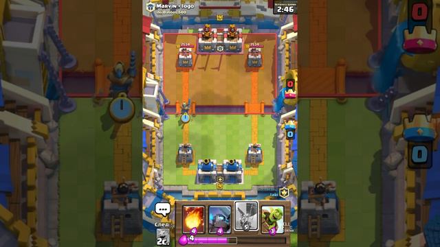 Играем с другом по сети в CLASH ROYALE. Видео для детей смотреть онлайн