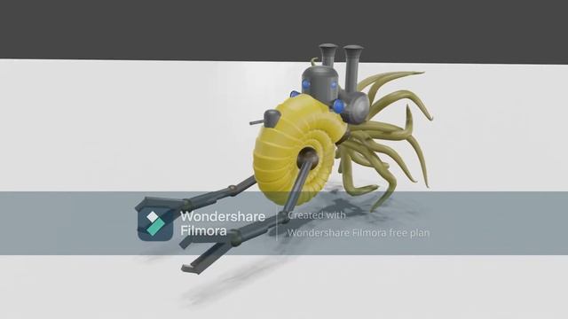 Geometric Models Labs # 2021-070 [FHD] Watership Nautilus Steampunk Art смотреть онлайн